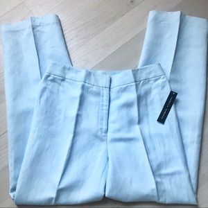 NWT Isabella Demarco Linen high waisted Lined Pants 6